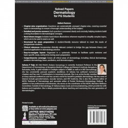 Solved Papers Dermatology for PG Students: A Must for MD and DNB | Chapter-wise Q&A with Hand-drawn Illustrations for Quick… - A