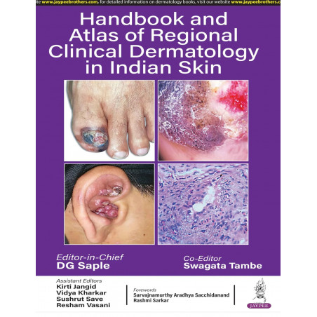 HANDBOOK AND ATLAS OF REGIONAL CLINICAL DERMATOLOGY IN INDIAN SKIN book by DG Saple, Swagata Tambe