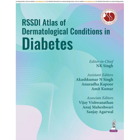 RSSDI Atlas of Dermatological Conditions in Diabetes book by N K Singh, Akashkumar N Singh