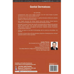 GENITAL DERMATOSES book by Thomas Jayakar - Back Cover