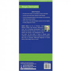 Atopic Dermatitis book by Satish Udare - Back Cover