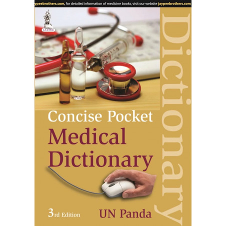 Concise Pocket Medical Dictionary, 3/E for MBBS and Nursing Students | Quick-Reference Medical Terminology with Pronunciatio…