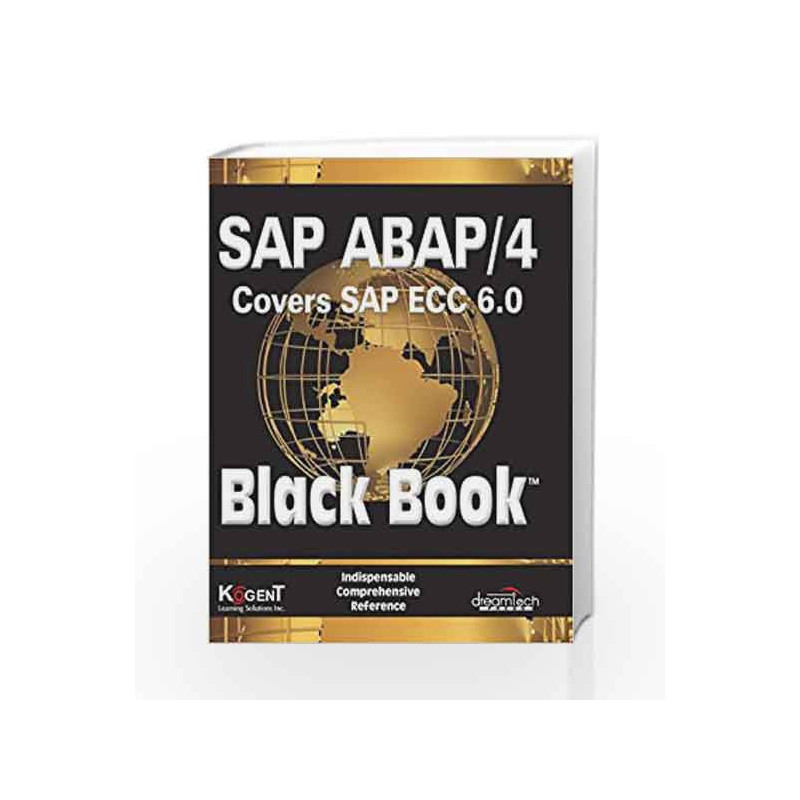 SAP ABAP / 4 (Covers SAP ECC 6.0) Black Book by Kogent Learning Solutions Inc. Book-9788177224290