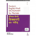 Pandas's English-Hindi Dictionary for Nurses book by Monika Dean - Back Cover