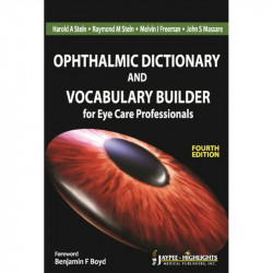 Ophthalmic Dictionary and Vocubulary Builder for Eye Care Professionals (POD) book by Stein - Back Cover