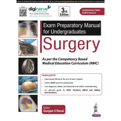 Exam Preparatory Manual for Undergraduates Surgery book by Gunjan S Desai