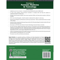 Principles of Forensic Medicine & Toxicology, 4/E for MBBS Students | As per CBME Curriculum (NMC) | 400+ Colour Photographs… -