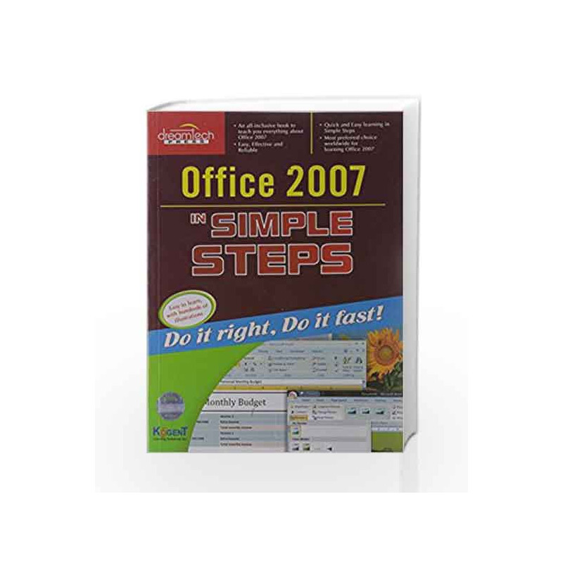 Office 2007 in Simple Steps by Kogent Solutions Inc. Book-9788177227840
