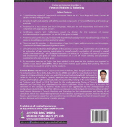 Practical and Postmortem Record Book of Forensic Medicine and Toxicology book by Gautam Biswas - Additional Image 3