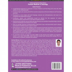 Practical and Postmortem Record Book of Forensic Medicine and Toxicology book by Gautam Biswas - Additional Image 4