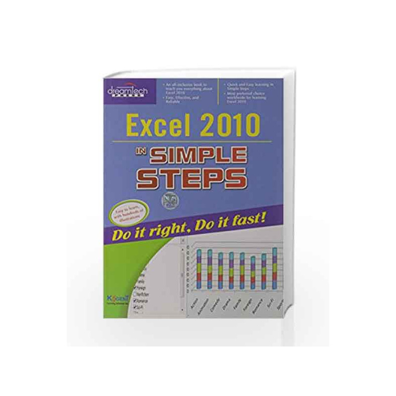 Excel 2010 in Simple Steps by Kogent Learning Solutions Inc. Book-9788177228069
