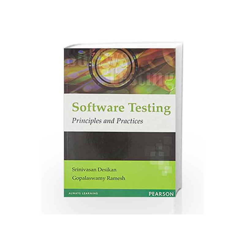 Software Testing: Principles and Practices by Srinivasan Desikan Book-9788177581218
