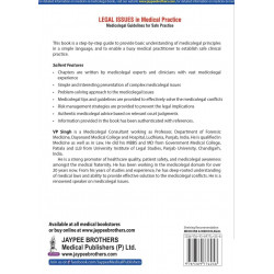 LEGAL ISSUES IN MEDICAL PRACTICE: MEDICOLEGAL GUIDELINES FOR SAFE PRACTICE book by M.D. Singh, V. P., S.M. Kantikar - Additional