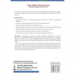 LEGAL ISSUES IN MEDICAL PRACTICE: MEDICOLEGAL GUIDELINES FOR SAFE PRACTICE book by M.D. Singh, V. P., S.M. Kantikar - Additional