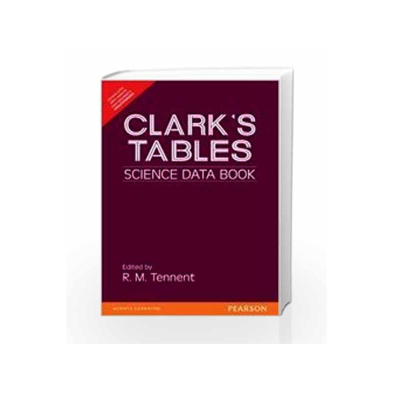 Clark\'s Tables : Science Data Book by Tennent R M Book-9788177581515