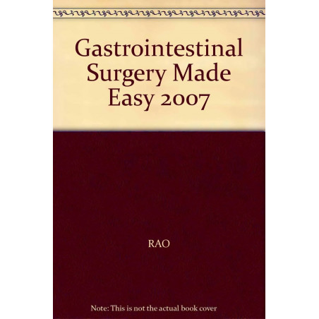 Gastrointestinal Surgery Made Easy with 2 CD-ROMs book by Rao