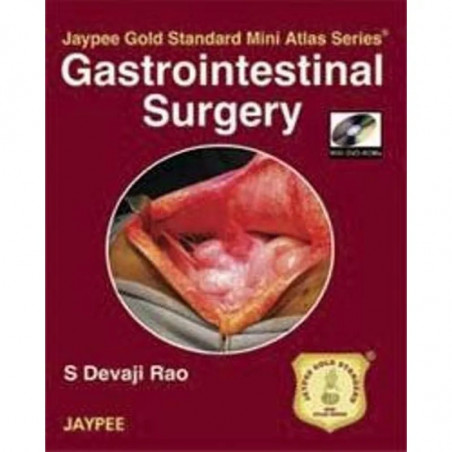 Jaypee Gold Standard Mini Atlas Series Gastrointestinal Surgery with DVD-ROM book by Rao Devaji
