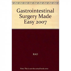 Gastrointestinal Surgery Made Easy with 2 CD-ROMs book by Rao - Back Cover