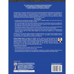 THE PRACTICAL APPROACH TO SURGICAL GASTROINTESTINAL AND HEPATOPANCREATOBILIARY DISEASES book by Advait Sanjay Sonar - Additional