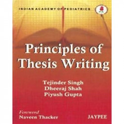 PRINCIPLES OF THESIS WRITING IAP book by Kenkre