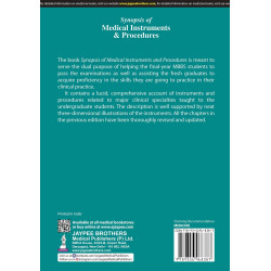 Synopsis of Medical Instruments & Procedures, 4/E for Final Year MBBS Students | Surgery, Medicine, ENT, Obs and Gyne, Ophth… -