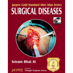 Jaypee Gold Standard Mini Atlas Series Surgical Diseases with Photo CD-ROM book by Bhat