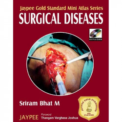 Jaypee Gold Standard Mini Atlas Series Surgical Diseases with Photo CD-ROM book by Bhat - Back Cover