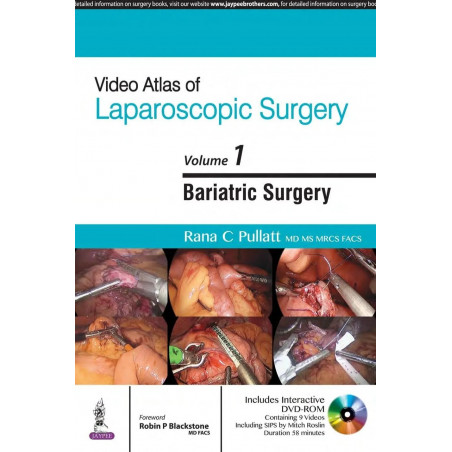 VIDEO ATLAS OF LAPAROSCOPIC SURGERY VOL.1 BARIATRIC SURGERY WITH DVD-ROM book by Pullatt Rana C