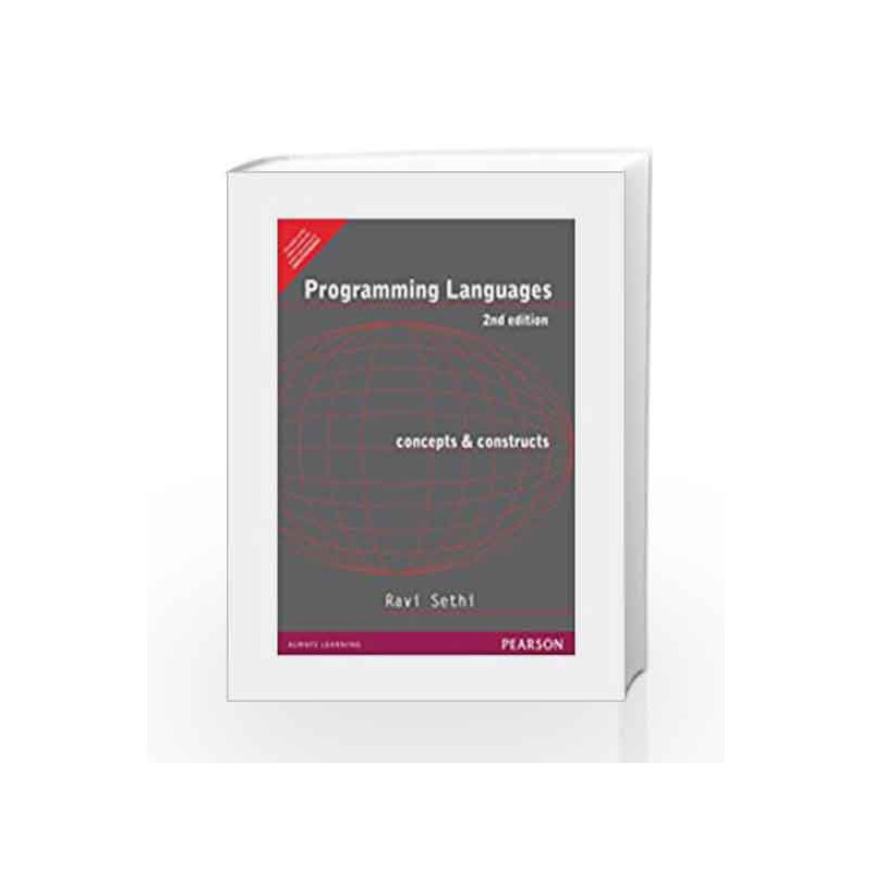 Programming Languages: Concepts & Constructs, 2e by SETHI Book-9788177584226