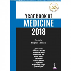 YEAR BOOK OF MEDICINE 2018 book by Gurpreet S. Wander - Back Cover