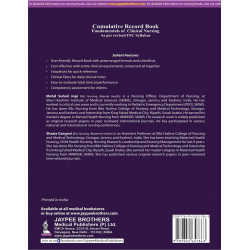 Cumulative Record Book - Fundamentals of Clinical Nursing for BSc Nursing Students | Complete Skill Checklists, Clinical Dia… -