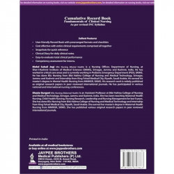 Cumulative Record Book - Fundamentals of Clinical Nursing for BSc Nursing Students | Complete Skill Checklists, Clinical Dia… -