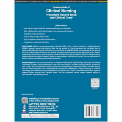 Fundamentals of Clinical Nursing Procedure Record Book and Clinical Diary, 3/E for BSc Nursing 1st & 2nd Semester Students |… -