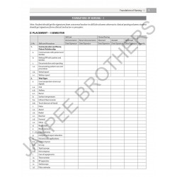 Cumulative Record Book - Fundamentals of Clinical Nursing for BSc Nursing Students | Complete Skill Checklists, Clinical Dia… -