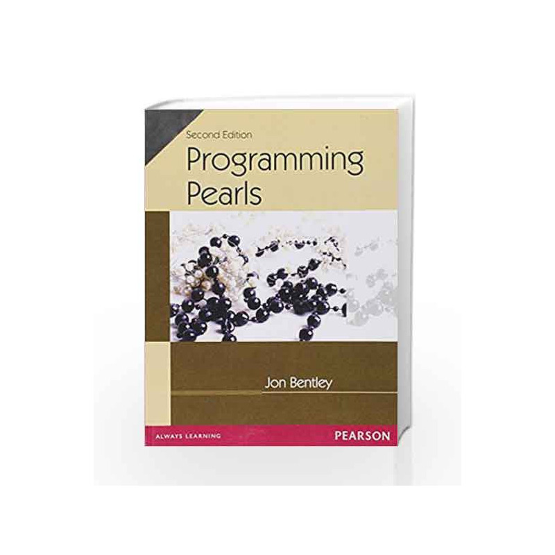 Programming Pearls by Jon Bentley Book-9788177588583
