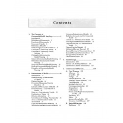Essentials of Community Health Nursing book by Basavanthappa - Back Cover