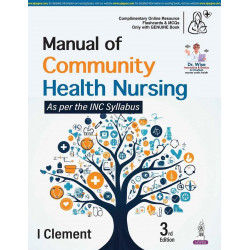 (OLD EDITION) manual of community health nursing book by I clement