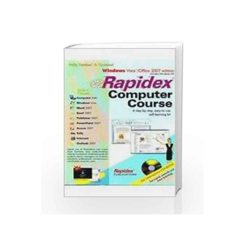 RAPIDEX COMPUTER COURSE (ENGLISH) by PUSTAK MAHAL EDITORIAL BOARD Book-9788178062808