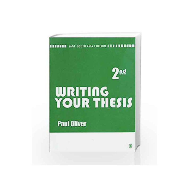 best book on writing thesis