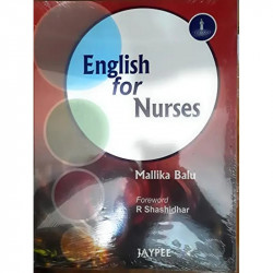ENGLISH FOR NURSES book - Back Cover