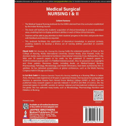 Medical Surgical Nursing I & II, 3/E for GNM Students | As per the INC Syllabus | Free Online Assessments & Flash Cards | 25… -