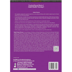 Practical Record Book of Adult Health Nursing-I, 2/E for BSc Nursing 3rd Semester | Case Study, Head-to-Toe Assessment, Vita… -