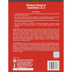 Medical Surgical Nursing I & II, 3/E for GNM Students | As per the INC Syllabus | Free Online Assessments & Flash Cards | 25… -
