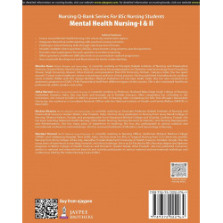 Mental Health Nursing- I & II Question Bank for BSc Nursing 5th and 6th Semester Students | University Exam Papers, MCQs wit… -
