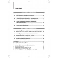 Mental Health Nursing- I & II Question Bank for BSc Nursing 5th and 6th Semester Students | University Exam Papers, MCQs wit… -