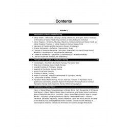 Essentials of Mental Health and Psychiatric Nursing (2 Vols Set) for BSc Nursing and GNM Students | Comprehensive General Ps… -