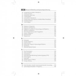 Manual of Midwifery and Gynecological Nursing, 4/E for BSc & GNM Nursing Students | A-Z Topic-wise Quick Reference with Nurs… -