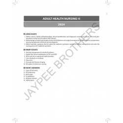 NURSING Solved Question Papers for BSc Nursing 4th Semester| Last 5 years solved PYQs (2021-2025) for Fourth Semester | Phar… -