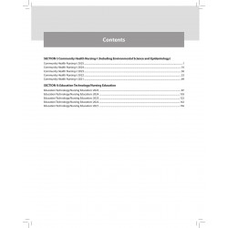 NURSING Solved Question Papers for BSc Nursing 5th Semester (2021-2025) | Last 5 Years' Solved PYQs for Fifth Semester: 1 bo… -