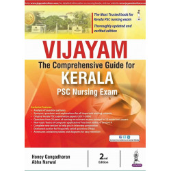 VIJAYAM: The Comprehensive Guide for Kerala PSC Nursing Exam book by Gangadharan Honey